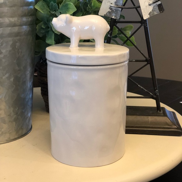 Tabletops Unlimited Gallery Other Modern Farmhouse Pig Canister